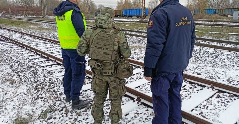 zdjęcie: Operacja TOR zwiększa kontrole na torach w Świdnicy / fot. KPP w Świdnicy