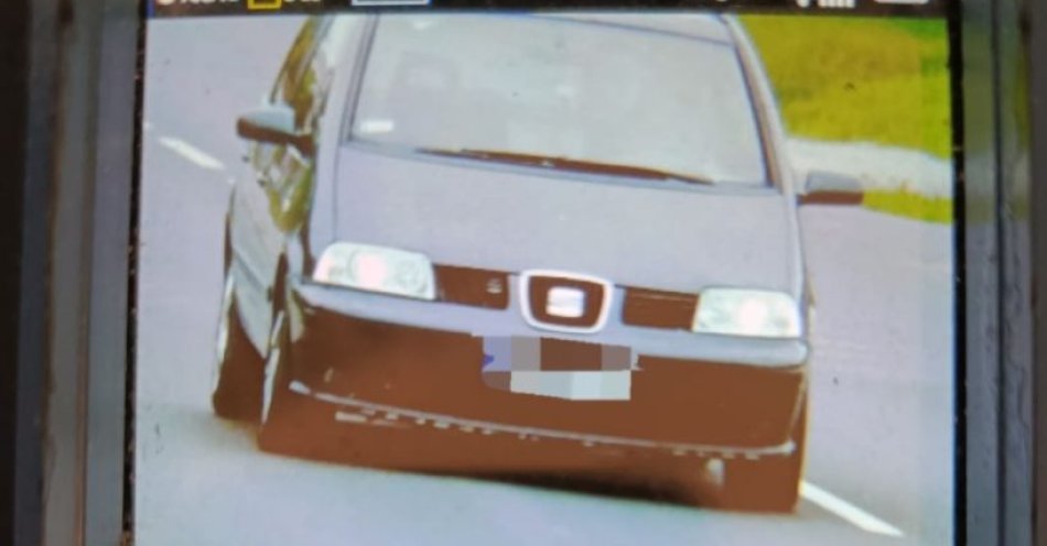 zdjęcie: 134 km/h przez miasto / fot. KPP Staszów