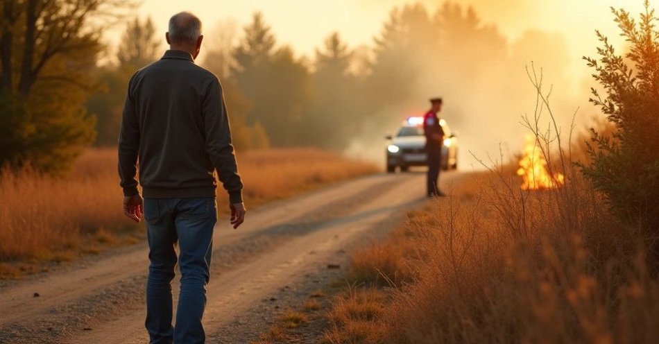 zdjęcie: Nieostrożność kierowcy spowodowała pożar nieużytków / TM/ przykładowa ilustracja