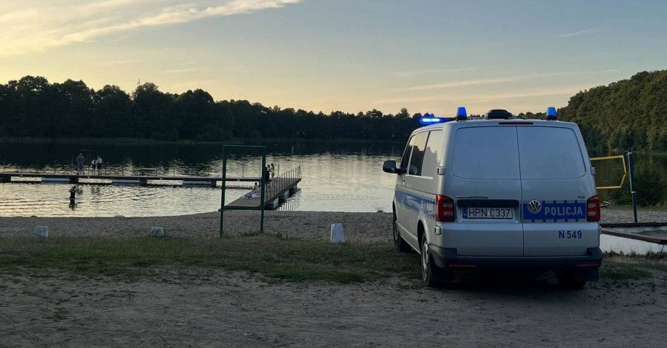 zdjęcie: Tragedia nad jeziorem – utonął młody mężczyzna. / fot. KPP w Kościerzynie