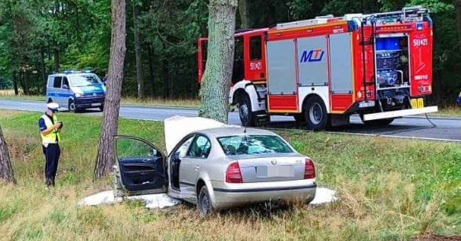 zdjęcie: Śmiertelny wypadek w Stasinowie / fot. KPP Radzyń Podlaski