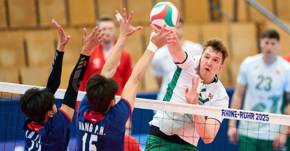 zdjęcie: Znowu to zrobili! Biało-czerwoni siatkarze awansowali do strefy medalowej uniwersjady w Niemczech / fot. Rafał Oleksiewicz