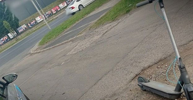 Pod wpływem alkoholu na hulajnodze. Mandat tysiąc złotych!