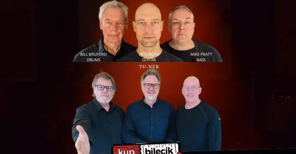 zdjęcie: Pete Roth Trio featuring Bill Bruford + TU-NER  (Pat Mastelotto, Markus Reuter, Trey Gunn) na DRUMFE / kupbilecik24.pl / Pete Roth Trio featuring Bill Bruford + TU-NER  (Pat Mastelotto, Markus Reuter, Trey Gunn) na DRUMFE