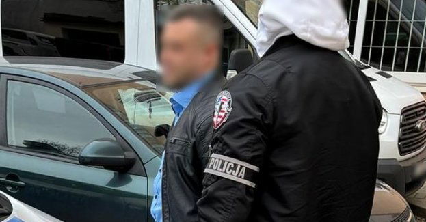 Złodziej uciekał w kradzionych butach