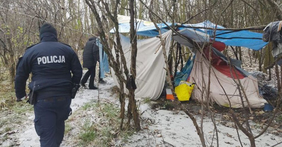 zdjęcie: Dzielnicowi i MOPS razem dla bezpieczeństwa osób bezdomnych / fot. KPP w Kwidzynie