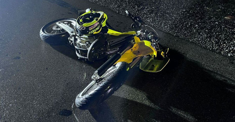 zdjęcie: Tragiczny wypadek z udziałem motocyklisty / fot. KMP Lublin