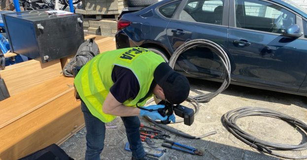 Skradli przewody miedziane za blisko 30 tysięcy złotych.