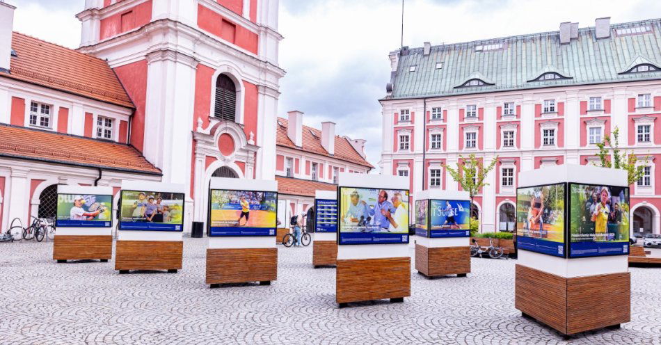zdjęcie: Enea Poznań Open w centrum miasta, czyli wystawa  Od 30 Lat Kreujemy Tenisowych Mistrzów / fot. Pawel Rychter / Enea Poznan Open