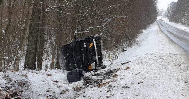 Zdarzenie drogowe w miejscowości Wróble