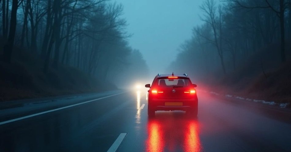 zdjęcie: Światła ratują życie pamiętaj o nich w jesienno zimowym okresie / TM/ przykładowa ilustracja