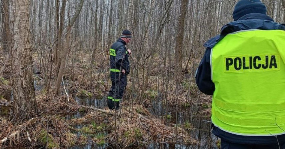 zdjęcie: Kolejny dzień poszukiwań zaginionej 73-latki / fot. KPP Włodawa