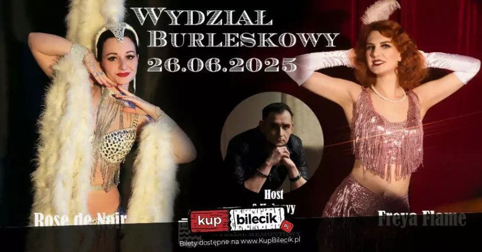 zdjęcie: Burleska by Rose de Noir w klubie Wydział Remontowy / kupbilecik24.pl / Burleska by Rose de Noir w klubie Wydział Remontowy