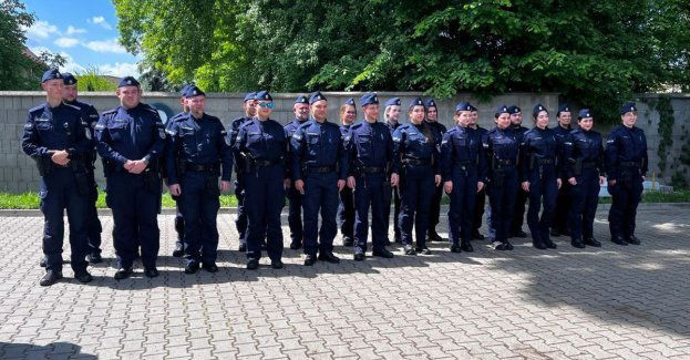 Po raz kolejny w lubuskiem gościmy młodych stróżów prawa ze Szkoły Policji w Pile.