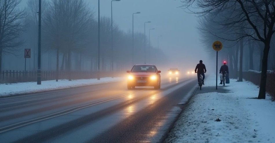 zdjęcie: Uwaga kierowcy: poranne zamglenia i gołoledź w powiecie / TM/ przykładowa ilustracja