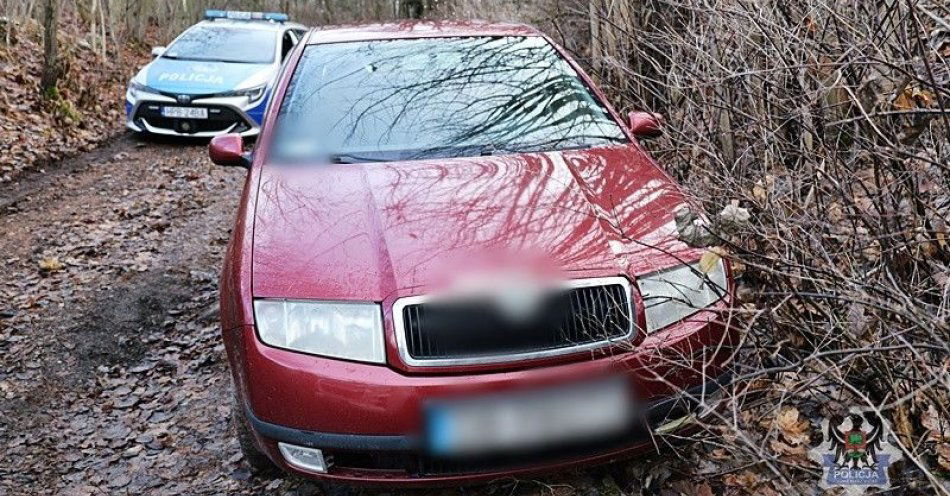 zdjęcie: Odzyskano skradziony samochód. Zatrzymany 23-latek z narkotykami / fot. KMP w Wałbrzychu