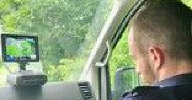 Policyjny dron wychwycił w jedną godzinę 15 wykroczeń