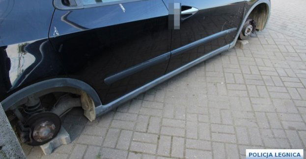 Zatrzymani sprawcy kradzieży pojazdu i kół samochodowych