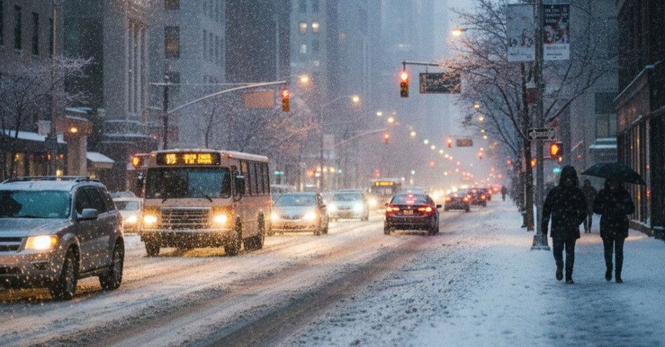 zdjęcie: Śliska nawierzchnia w Policach Policja apeluje o ostrożność / fot. KPP w Policach