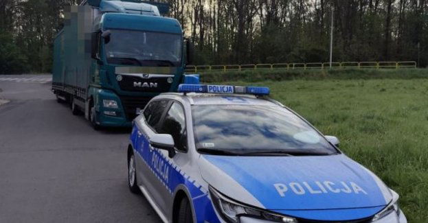 Pijany kierowca ciężarówki zatrzymany podczas akcji ruchu drogowego