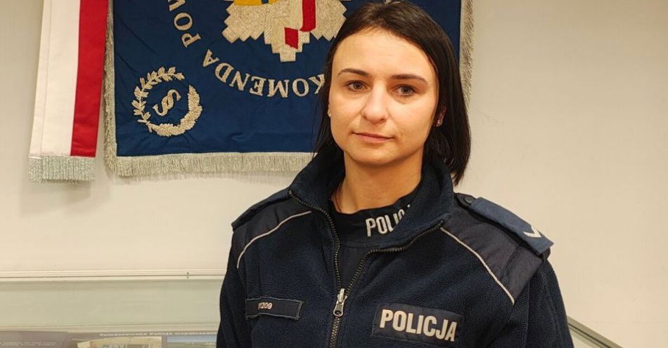 zdjęcie: Głosuj na dzielnicową Katarzynę Jasnos w plebiscycie 2026 / fot. KPP w Tomaszowie Mazowieckim