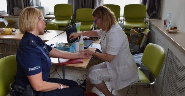 Gołdapska dzielnicowa pomaganie ma we krwi