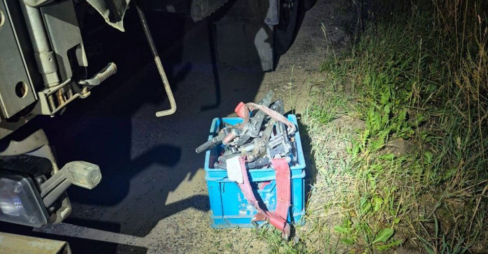 zdjęcie: Policjanci na wolnym zareagowali tak jakby byli na służbie / fot. KPP Sokółka