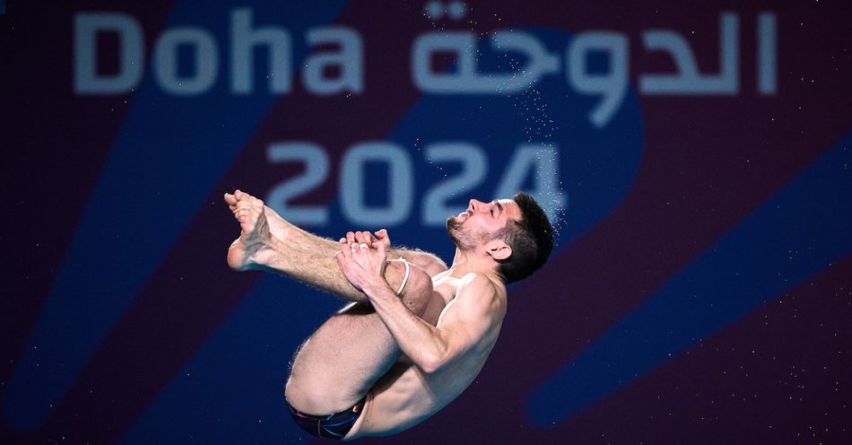 zdjęcie: Kwalifikacja olimpijska po 32 latach. Robert Łukaszewicz 11. na świecie w skokach z wieży / fot. nadesłane