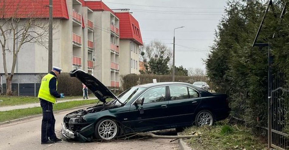 zdjęcie: Spowodował zdarzenie drogowe pod wpływem narkotyków. Ponadto kierował pojazdem z tablicami od innego pojazdu / fot. KPP w Malborku