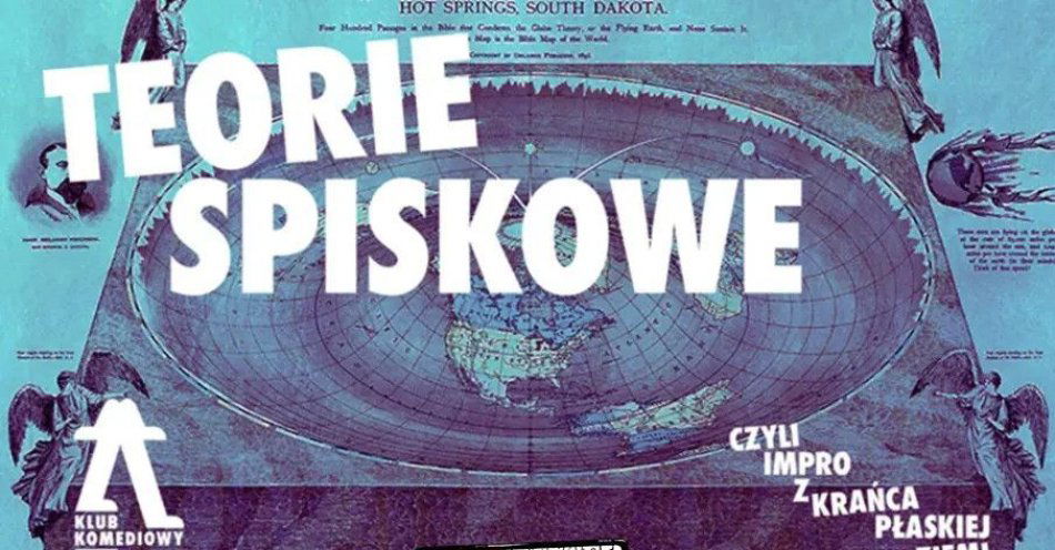 zdjęcie: Teorie spiskowe, czyli impro z krańca płaskiej Ziemi! / kupbilecik24.pl / Teorie spiskowe, czyli impro z krańca płaskiej Ziemi!