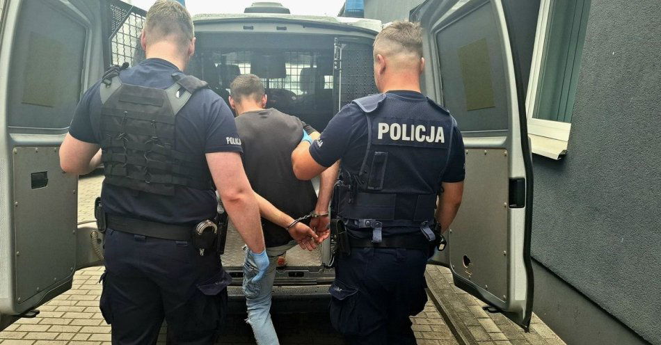 zdjęcie: Zgłaszający zatrzymany podczas interwencji / fot. KPP Wysokie Mazowieckie