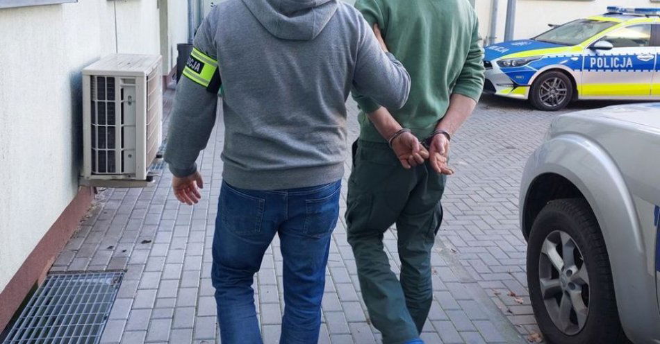 zdjęcie: Zatrzymany z ponad 6 kg marihuany w Łomży / fot. KMP Biała Podlaska