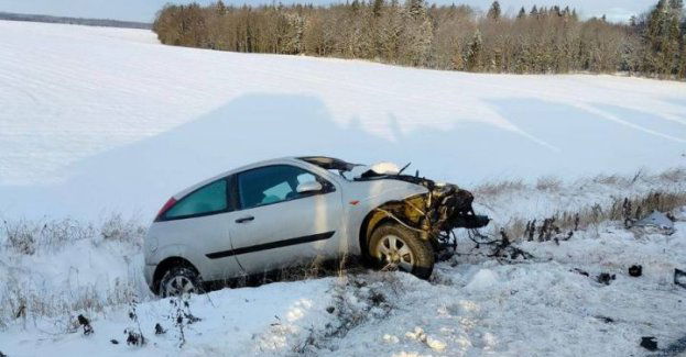Groźnie wyglądające zdarzenie drogowe okazało się kolizją