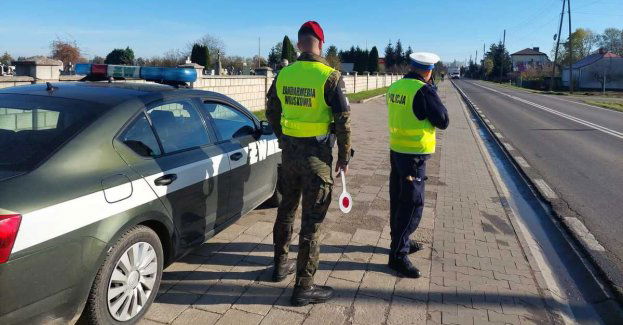 Współpraca kozienickiej Policji z Żandarmerią Wojskową podczas działań „Wszystkich Świętych”