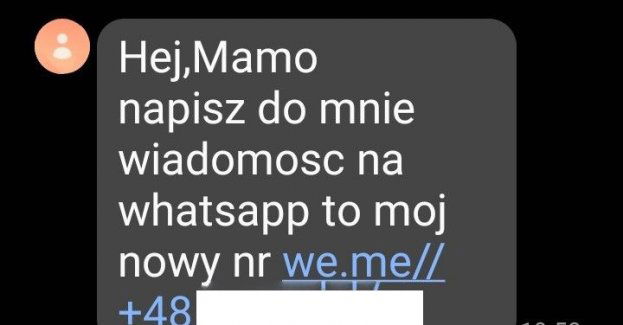 Hej, mamo napisz do mnie, to mój nowy numer…