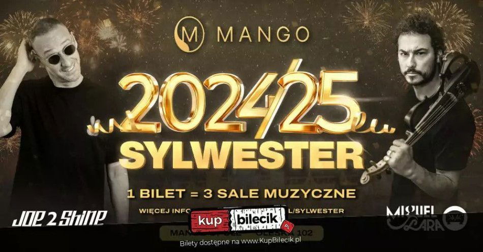 zdjęcie: Sylwester 2024/2025 w Mango Club Opole / kupbilecik24.pl / Sylwester 2024/2025 w Mango Club Opole