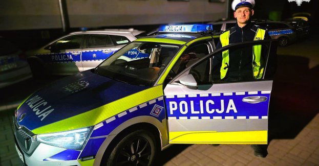Po służbie zatrzymał pijanego kierowcę bez uprawnień