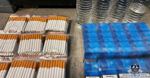 W mieszkaniu na Kunickiego znaleziono nielegalne papierosy i krajankę