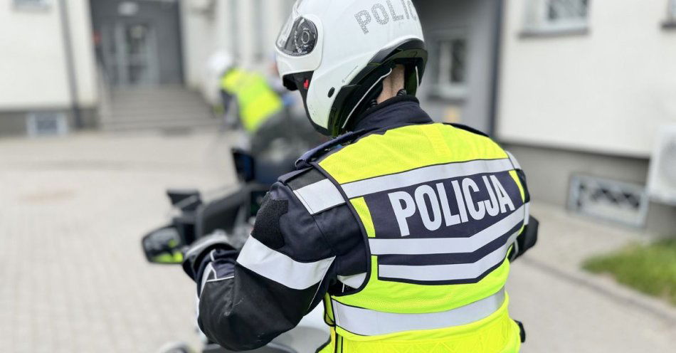 zdjęcie: Nadmierna prędkość - motocyklista zakończył sezon na 3 miesiące / fot. KPP w Wejherowie