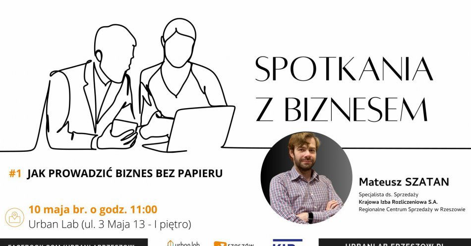 zdjęcie: Jak prowadzić biznes bez papieru? Spotkanie już 10 maja! / fot. nadesłane