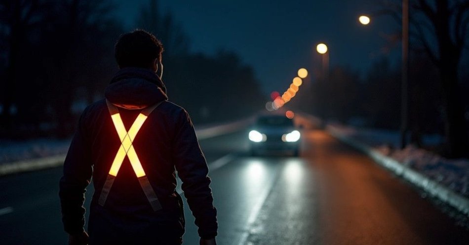 zdjęcie: Widoczny znaczy bezpieczny: przypnij odblask tej jesieni / TM/ przykładowa ilustracja