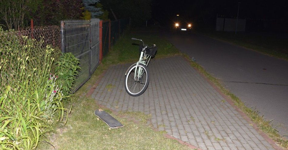zdjęcie: Nieszczęśliwy wypadek w Tarnawatce / fot. KPP Tomaszów Lubelski