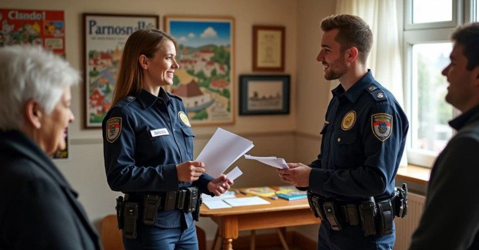 zdjęcie: Wybierz #SuperDzielnicowego z Leska i wesprzyj bezpieczeństwo / TM/ przykładowa ilustracja