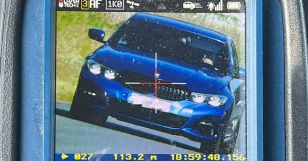 Przekroczył prędkość w terenie zabudowanym o 83km/h