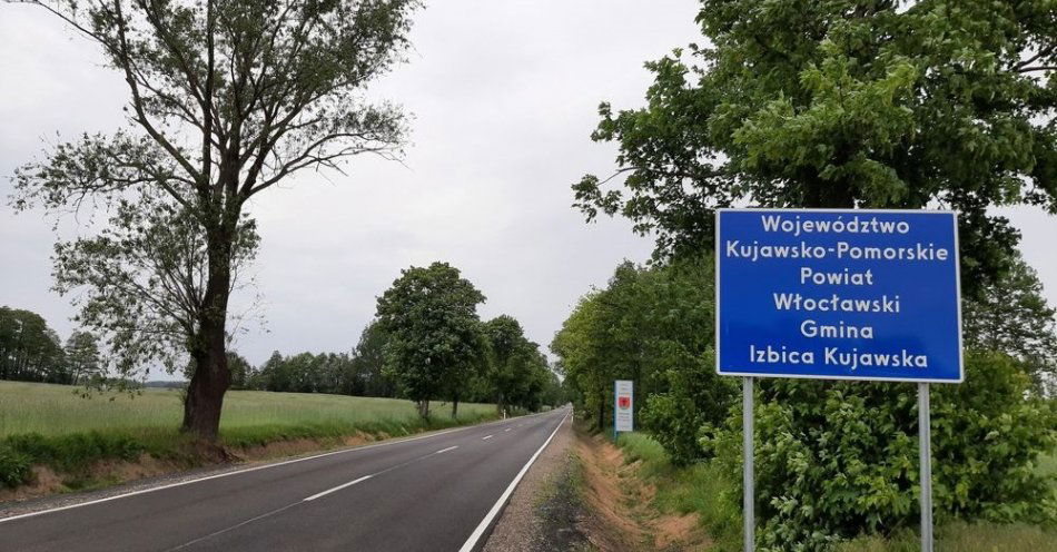 zdjęcie: Zmodernizowaną drogą przez Kujawy / fot. nadesłane