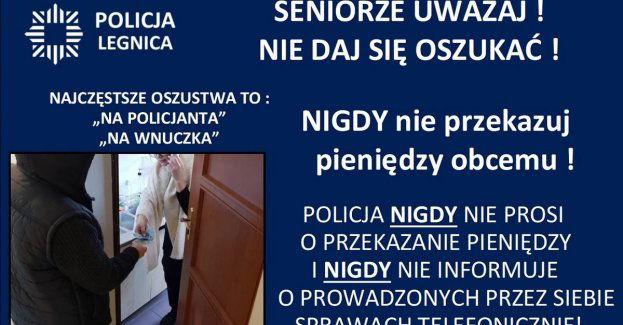 Seniorze, nie daj się oszukać!