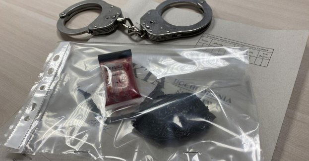 Wpadł z narkotykami, bo jechał na światłach przeciwmgielnych