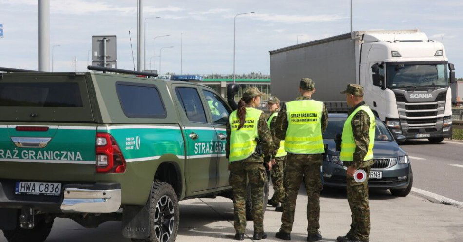 zdjęcie: Kontrole na granicy z Niemcami i Litwą będą wydłużane / fot. PAP