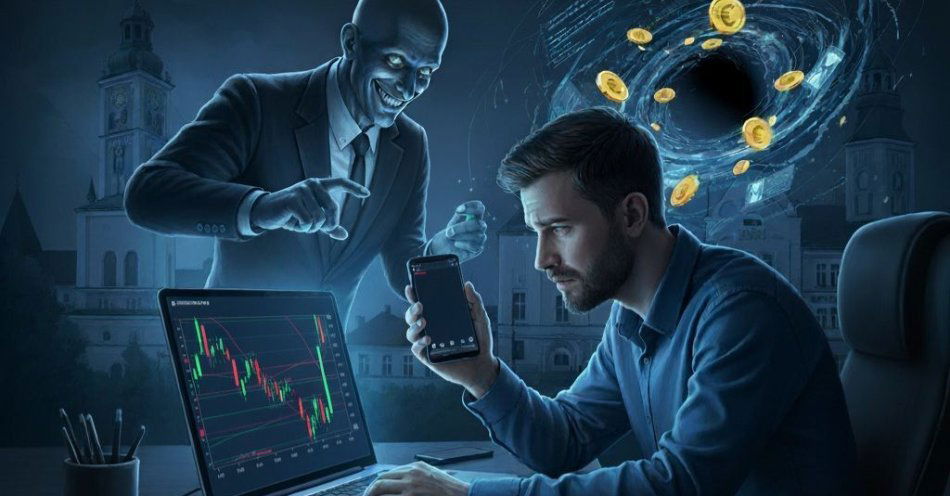 zdjęcie: Fałszywi analitycy oszukali 37 latka Stracił 25 000 euro i 50 000 zł / fot. KPP w Chojnicach