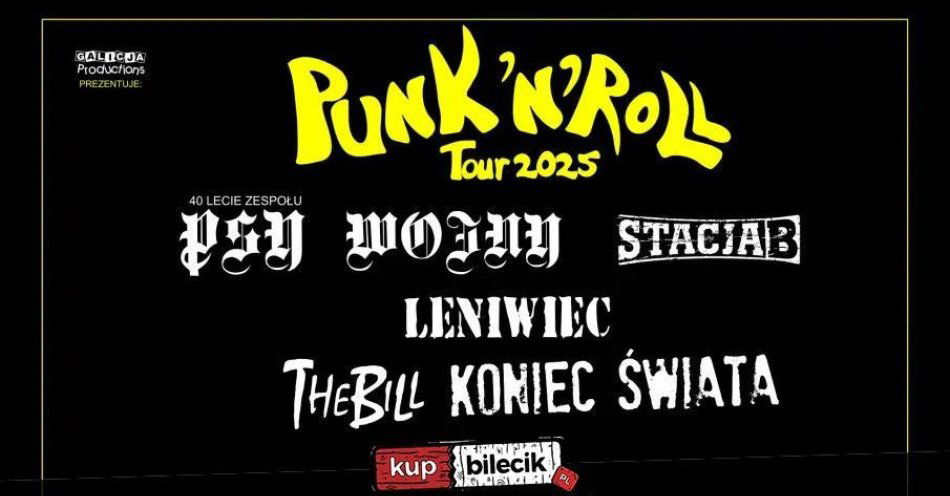 zdjęcie: The Bill, Leniwiec, Stacja B, Koniec Świata, Psy Wojny / kupbilecik24.pl / The Bill, Leniwiec, Stacja B, Koniec Świata, Psy Wojny